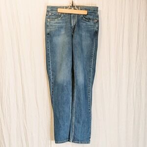 Levi Strauss Co 514 Mens Jeans W32 L34 Blue Straight Fit Denim Pants